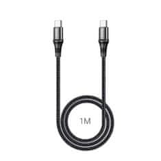 Hoco Datový kabel Hoco Exquisito (X50) – USB Type-C na USB Type-C, PD 100W, 5A, 1m – černý