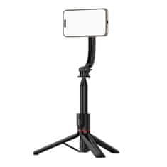 OEM Selfie tyč Tripod Yesido SF19, Magnetický stojan na selfie stativ, s dálkovým ovládáním – černý