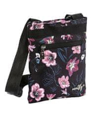 MEATFLY Dámská crossbody kabelka Dixie, Hibiscus Black