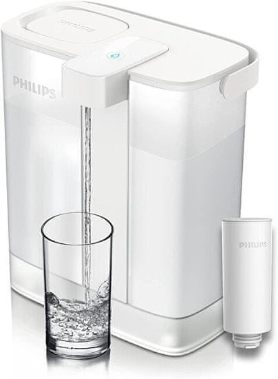 Philips Automatická filtrační konvice AWP2980WHS Micro X-Clean Softening+ filtrace 3 l