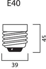 Diolamp  SMD LED žárovka High Performance MA120 75W/230V/E40/4000K/8300Lm/360°