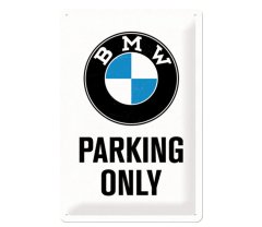 Postershop cedule BMW Parking only