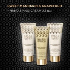 Baylis & Harding Sweet Mandarin & Grapefruit - sada krémů na ruce, 3 ks