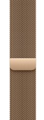 Apple 46mm Gold Milanese Loop - M/L (MXMR3ZM/A)