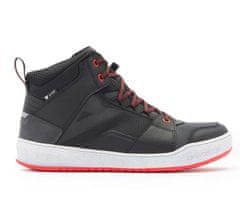 Dainese SUBURB D-WP SHOES BLACK/WHITE/RED-LAVA vel. 42