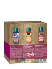 Kneipp Dárková sada pěn do koupele Šťastné koupání 3 x 100 ml