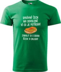 Hobbytriko Pánské cestovatelské tričko - Správný Čech na dovolené, ví co je potřeba! Barva: Tyrkysová (44), Velikost: S, Střih: pánský