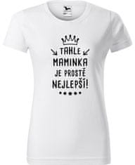 Hobbytriko Tričko pro maminku - Tahle maminka je prostě nejlepší! Barva: Růžová (30), Velikost: 2XL