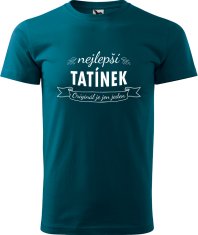 Hobbytriko Tričko pro tátu - Nejlepší tatínek - originál je jen jeden Barva: Béžová (51), Velikost: 4XL