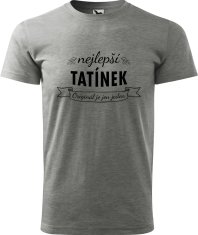 Hobbytriko Tričko pro tátu - Nejlepší tatínek - originál je jen jeden Barva: Béžová (51), Velikost: 4XL