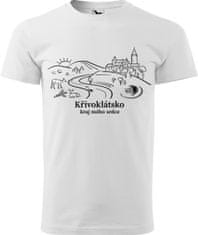 Hobbytriko Pánské tričko - Křivoklátsko Barva: Námořní modrá (02), Velikost: 3XL