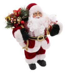 Atmosphera Polyesterová figurka Santy, 30 cm