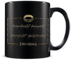 CurePink Keramický hrnek The Lord Of The Rings|Pán prstenů: One Ring (objem 315 ml)