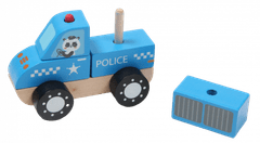 Hape Toys HOPE TOYS Dřevěné autíčko policie..