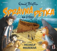 Správná pětka na útěku - CD (Čte Michaela Maurerová)