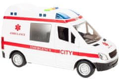 KIK Interaktivní lékařská ambulance 1:16 bílá KX5408