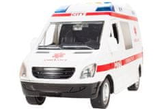 KIK Interaktivní lékařská ambulance 1:16 bílá KX5408