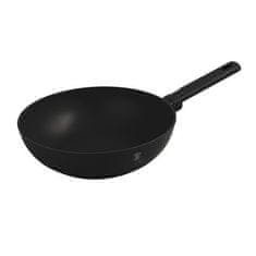 Berlingerhaus Wok pánev s titanovým povrchem BH-8180 28 cm Matte Black Collection