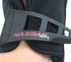 NAZRAN Dámské rukavice na moto Stunt 2.0 skull white/black/pink vel. S