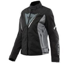 Dainese Dámská bunda 24G VELOCE LADY D-DRY JACKET BLACK/CHARCOAL-GRAY/WHITE vel. 42