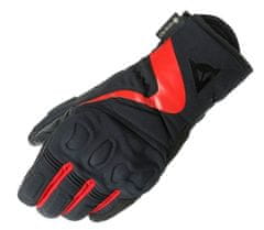 Dainese Dámské rukavice NEBULA GORE-TEX GLOVES LADY BLACK/RED vel. S