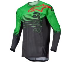 Alpinestars Motokrosový dres Techstar Phantom anthracite/green dres vel. S