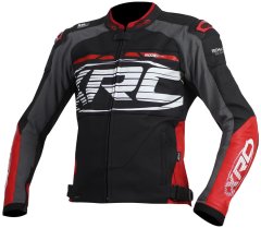 XRC Kožená bunda na motorku blk/red/white vel. 46