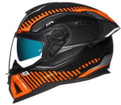 Helma na moto SX.100R SKIDDER orange/black MT vel. XL