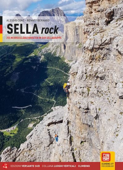 Versante Sud Lezecký průvodce SELLA ROCK německá verze