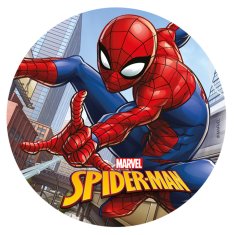 Dekora Jedlý papír Spiderman v akci 20cm 