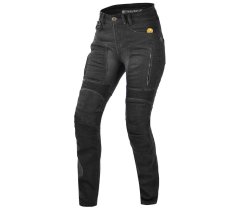 TRILOBITE Dámské kevlarové džíny na moto Parado slim fit black level 2 vel. 36