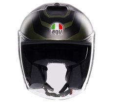 AGV IRIDES E2206 SAKAI MATT GREEN/BLACK vel. S