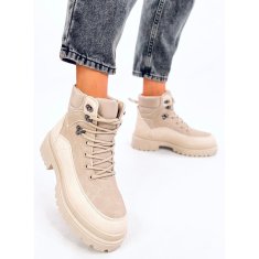 Boty Trapper Beige velikost 40