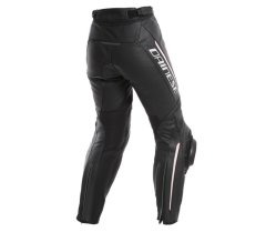 Dainese Dámské kalhoty na moto Delta 3 black/black/white vel. 38