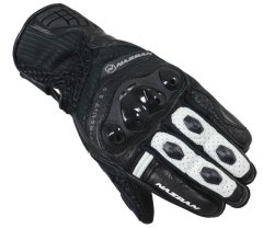 NAZRAN Rukavice na moto Circuit Air 2.0 black/white vel. 2XL