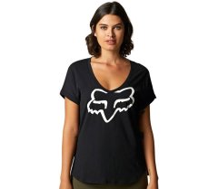 Fox Dámské tričko Boundary Ss Top Black vel. XL