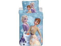 Jerry Fabrics Ložní povlečení Frozen Anna, Elsa a Olaf