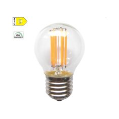 Diolamp  LED Mini Globe Filament žárovka čirá G45 4W/230V/E27/2700K/570Lm/360°/Step Dim