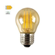 Diolamp  LED Mini Globe Filament žárovka G45 Amber 4W/230V/E27/2700K/500Lm/360°/Step Dim