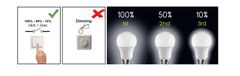 Diolamp  SMD LED žárovka R63 8W/E27/230V/6000K/700Lm/120°/Step Dim