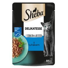 Sheba kapsičky pro dospělé kočky s tuňákem v želé 24x85 g