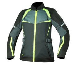 NAZRAN dámská bunda Thron Tech-Air black/grey/fluo vel. XL