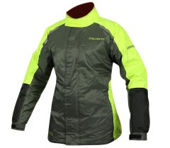 TRILOBITE Dámská pláštěnka Raintec jacket ladies black/grey/yellow fluo vel M