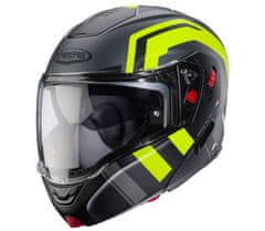 Caberg Helma na moto Horus X Road matt gun metal/black/yellow fluo vel. M