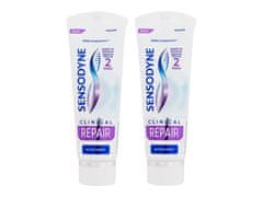 Sensodyne 2x75ml clinical repair active white duo