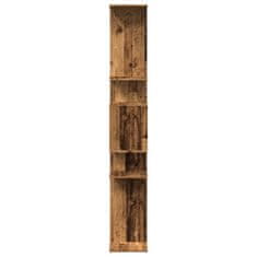 Vidaxl Knihovna old wood 92 x 29 x 188 cm kompozitní dřevo