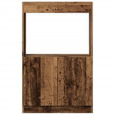 Vidaxl Skříň highboard old wood 63 x 33 x 100 cm kompozitní dřevo