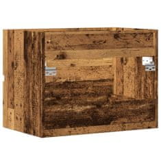 Vidaxl Koupelnová skříňka old wood 60 x 38,5 x 45 cm kompozitní dřevo