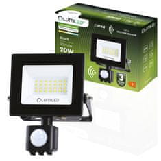 LUMILED Reflektor LED s pohybovým senzorem ZUNA2 20W 1800lm 4000K IP44