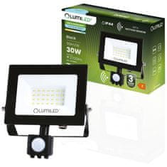 LUMILED Reflektor LED s pohybovým senzorem ZUNA2 30W 2700lm 6500K IP44